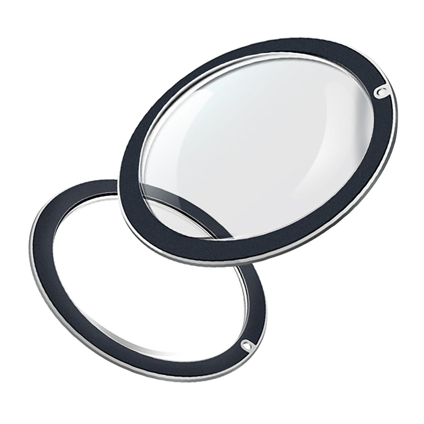 2Pcs Dual Lens Guards Black Rubber Sleeve for Insta 360 One x2 Sports Camera