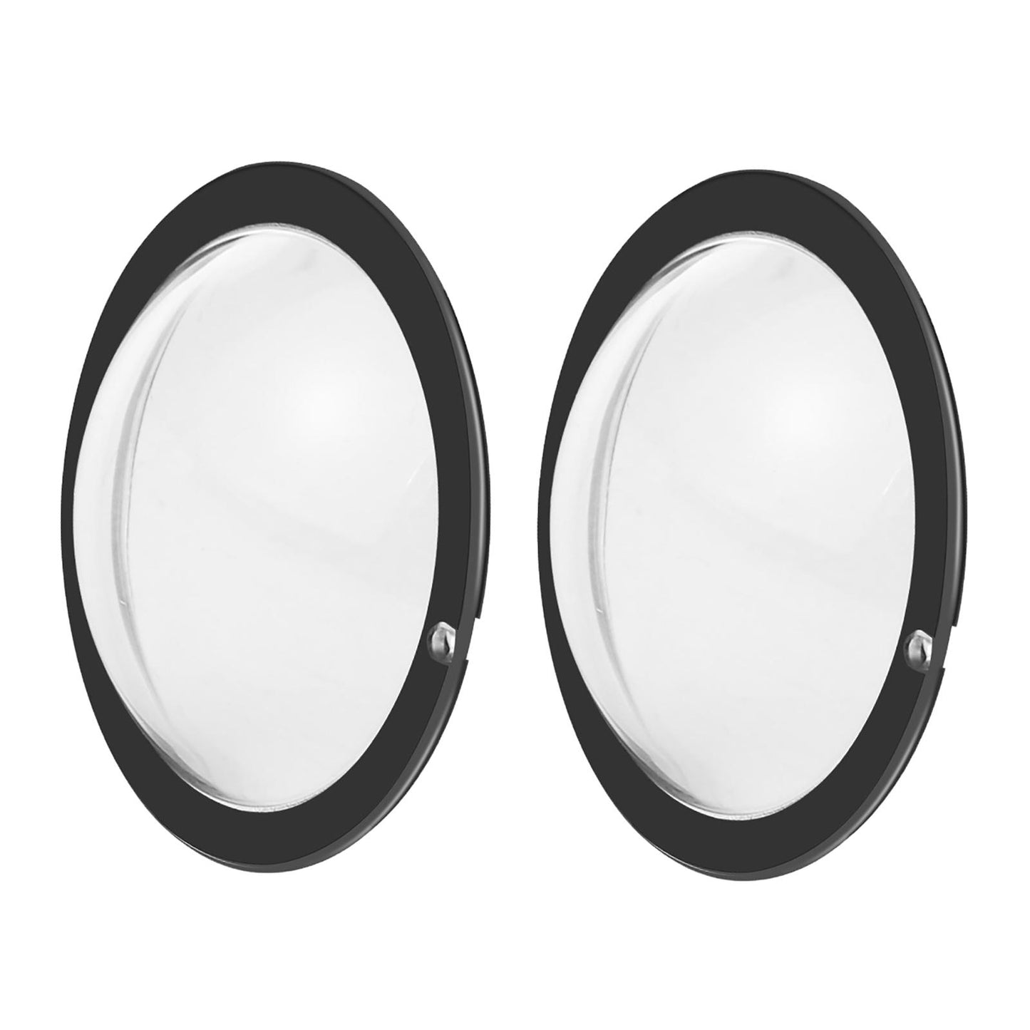 2Pcs Dual Lens Guards Black Rubber Sleeve for Insta 360 One x2 Sports Camera