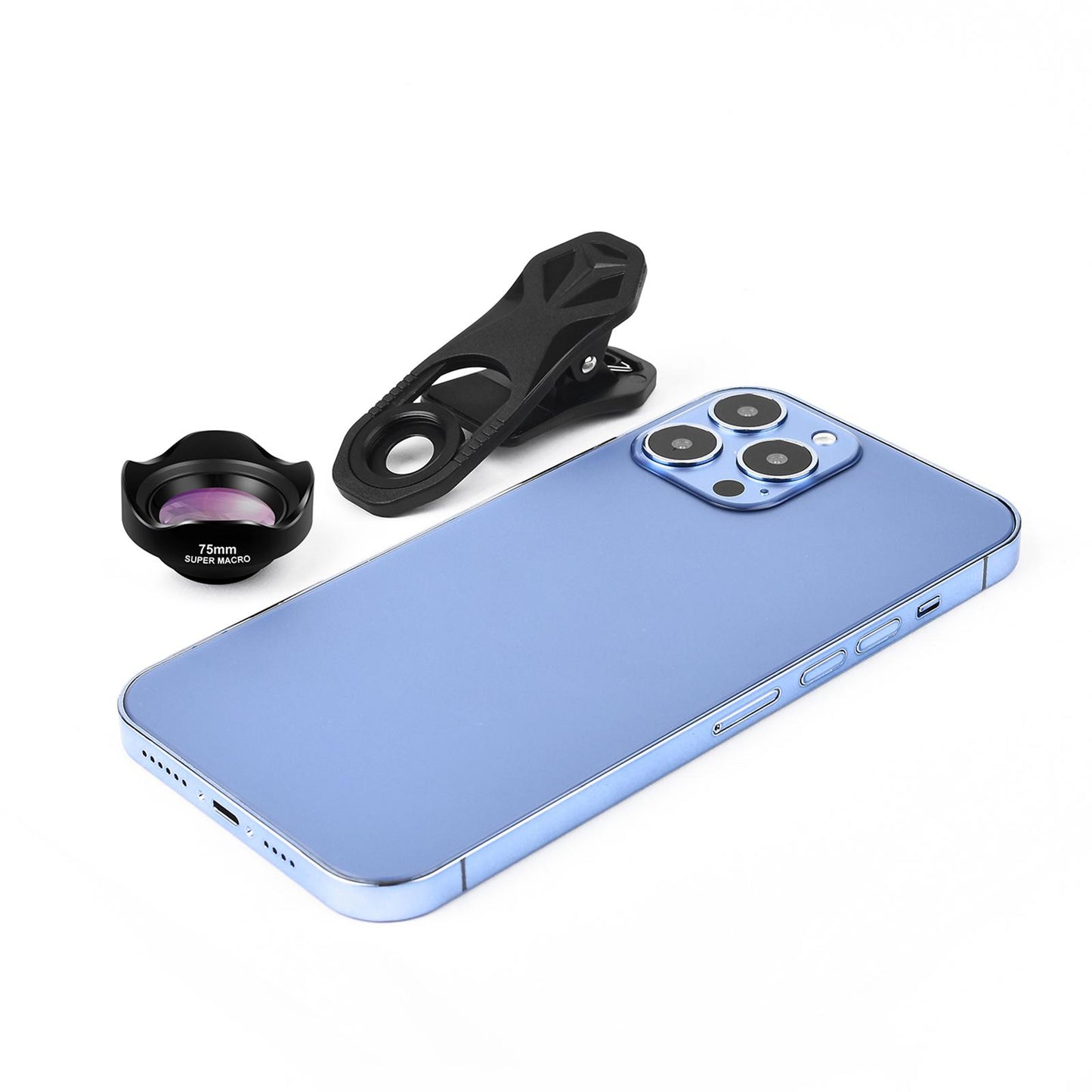 10x Macro Lens Camera 75mm Phone Lense Camera Kit for 90% Smartphones