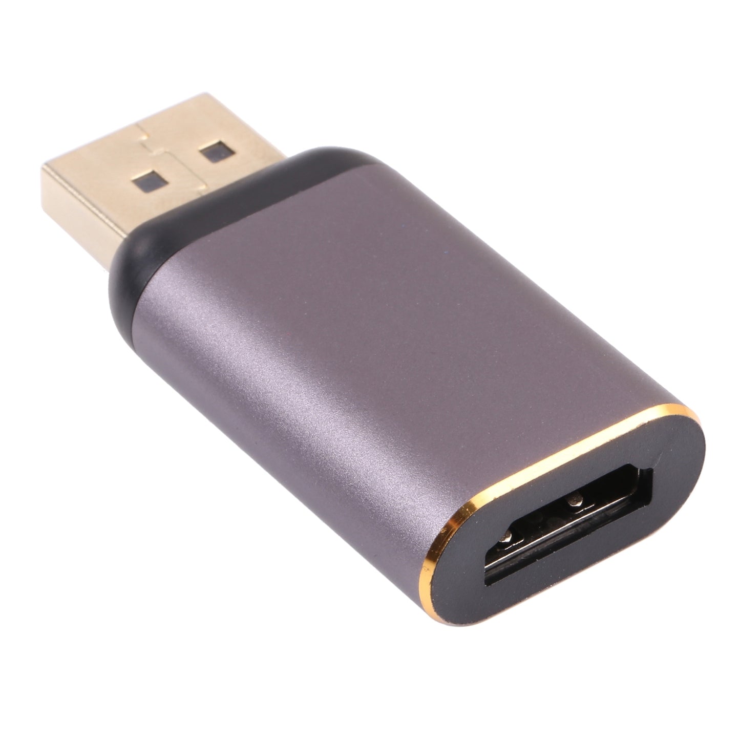 Portable 8K 60Hz HDMI 2.1 Female to DP Male Converter Plug and Play Adapter