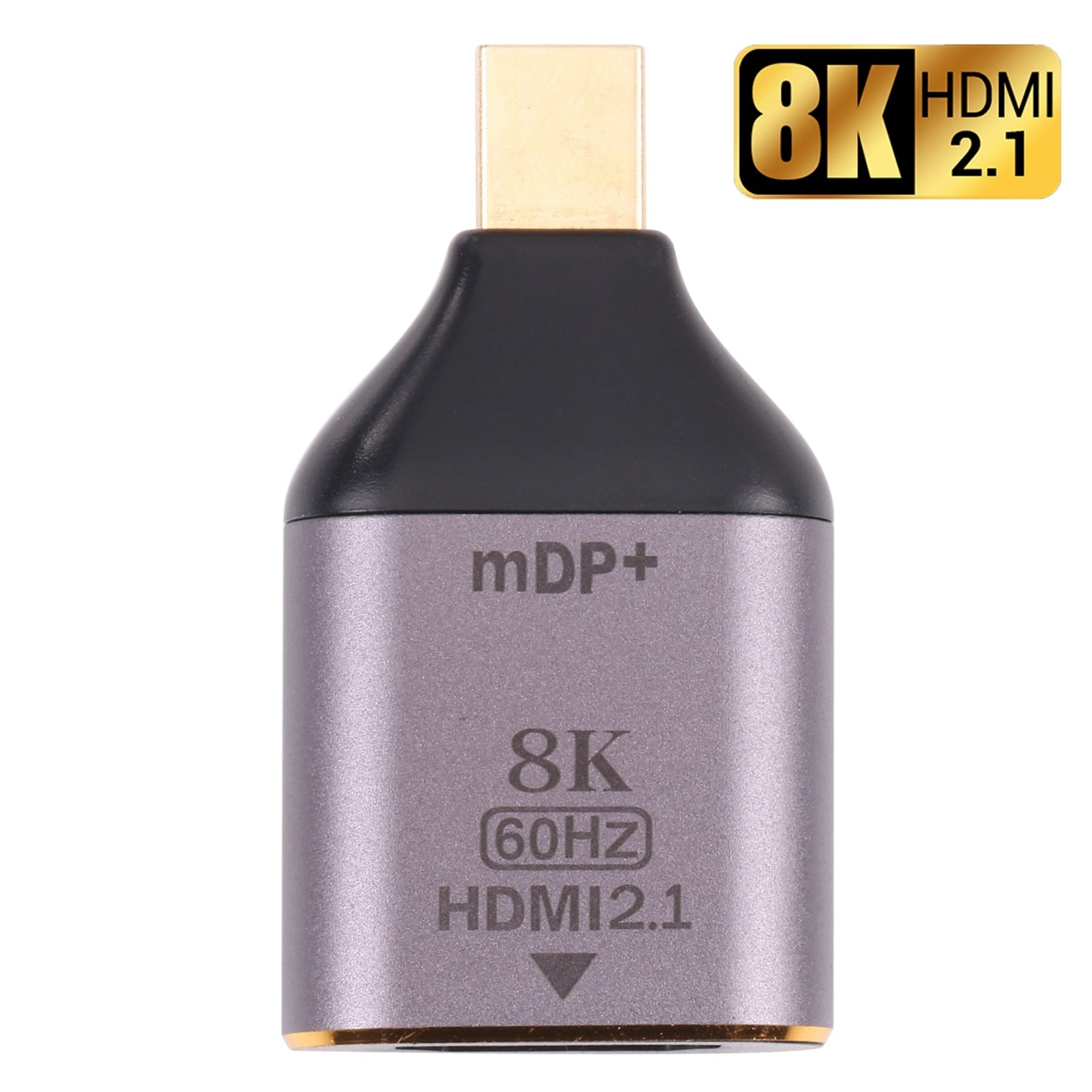 Plug and Play 8K 60Hz HDMI 2.1 to Mini DP Female to Male Converter Adapter