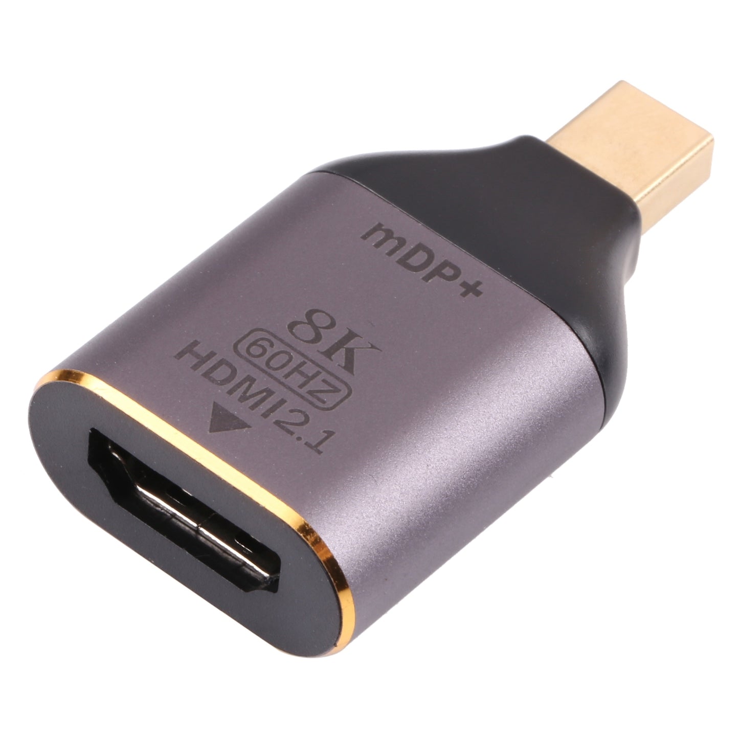 Plug and Play 8K 60Hz HDMI 2.1 to Mini DP Female to Male Converter Adapter