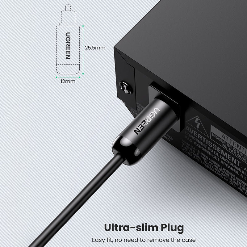 Uniqkart 1m Toslink Digital Fiber Optical Audio Cable for Xbox 360 Soundbar Speaker Amplifier