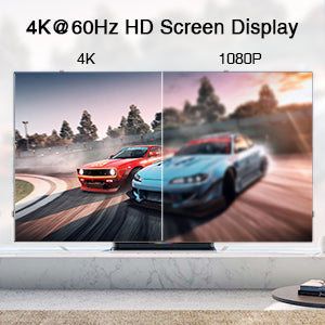 Uniqkart QG-HD16 1m DP to DP Cable 4K/60Hz HD Video Adapter Cable for HDTV Monitor Projector