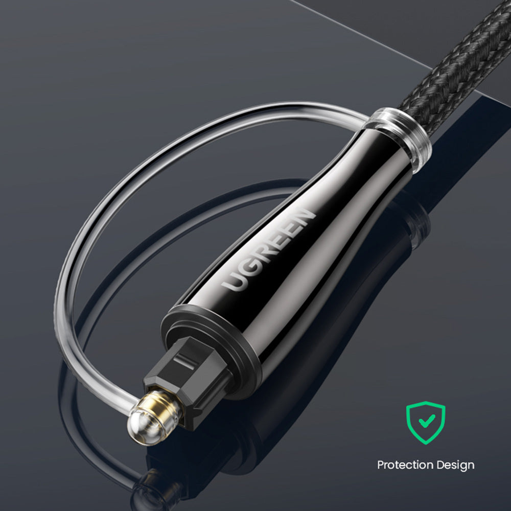 Uniqkart 1m SPDIF Toslink Digital Optical Audio Cable for PS4 TV Box Speaker Wire Soundbar Amplifier Subwoofer