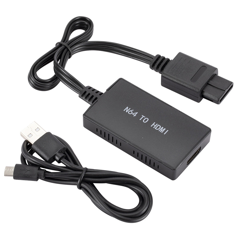 N64 to HDMI Converter N64 to HDMI Cable Adapter Compatible with Nintendo 64/GameCube/SNES