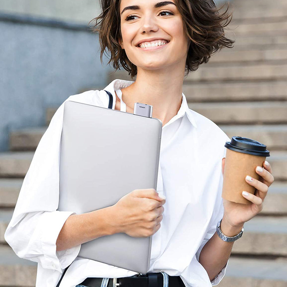 Uniqkart USB C to USB Adapter Thunderbolt 3TB Dual USB 3.0 Hub Compatible with MacBook Air M1 2020 2019 2018 MacBook Pro M1 2019 2018 2017