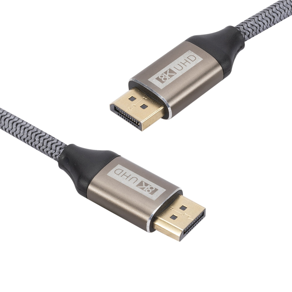 DP032 1m 8K UHD DisplayPort Cable 32.4Gbps DP1.4 Cable for PC Laptop HDTV