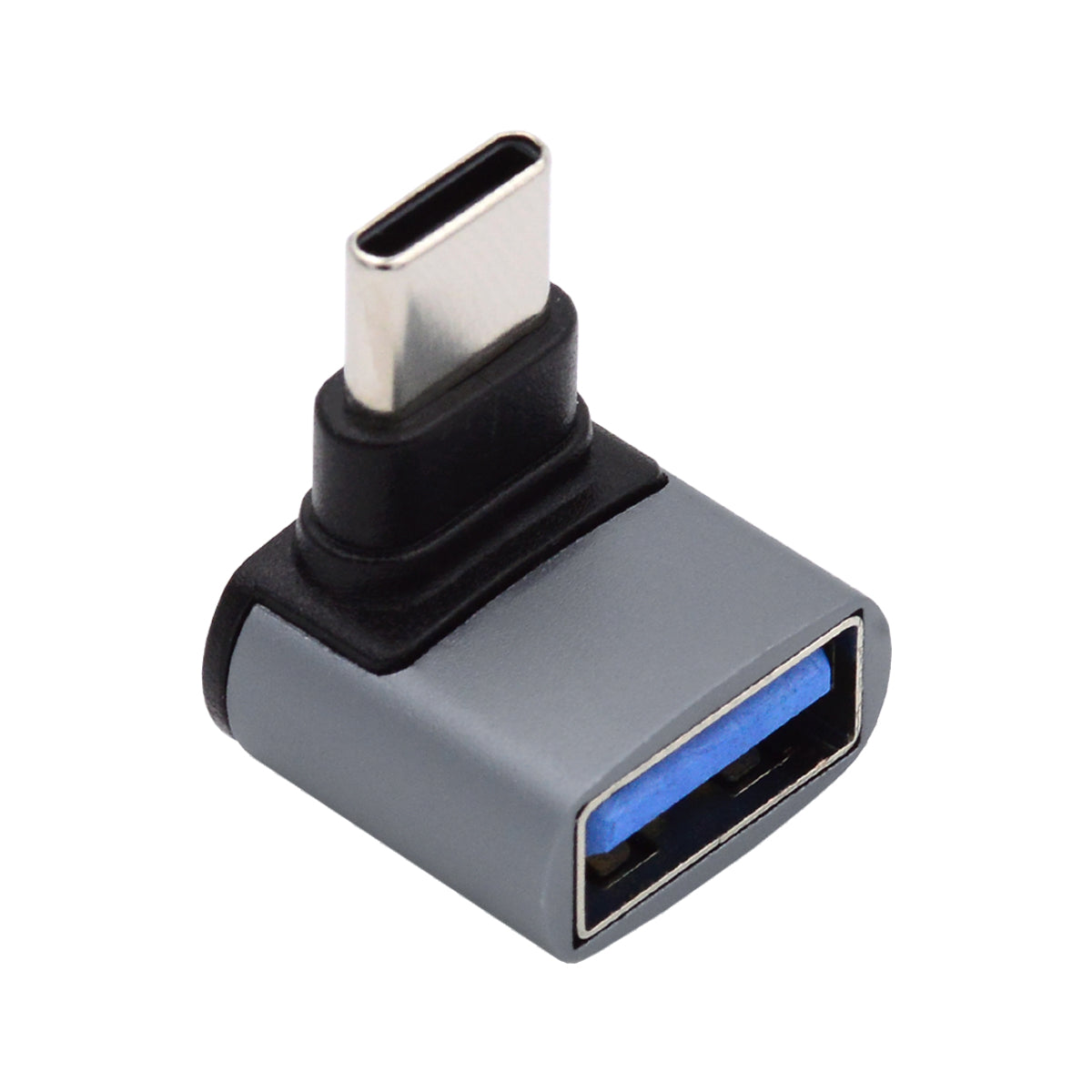 UC-035-UP 90 Degree Up / Down Angled USB Type-C to USB 3.0 Female OTG Adapter for Laptop Tablet Phone