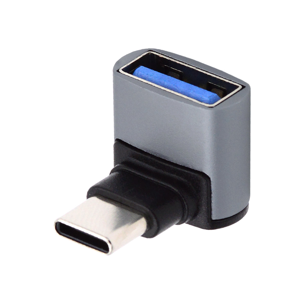 UC-035-UP 90 Degree Up / Down Angled USB Type-C to USB 3.0 Female OTG Adapter for Laptop Tablet Phone