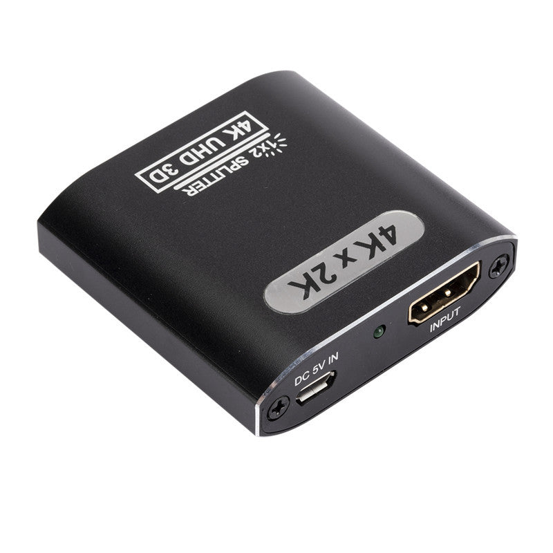 UHD Digital HDMI Splitter 1 In 2 Out 4K 30Hz Video Output Display Mirror for Dual Monitors