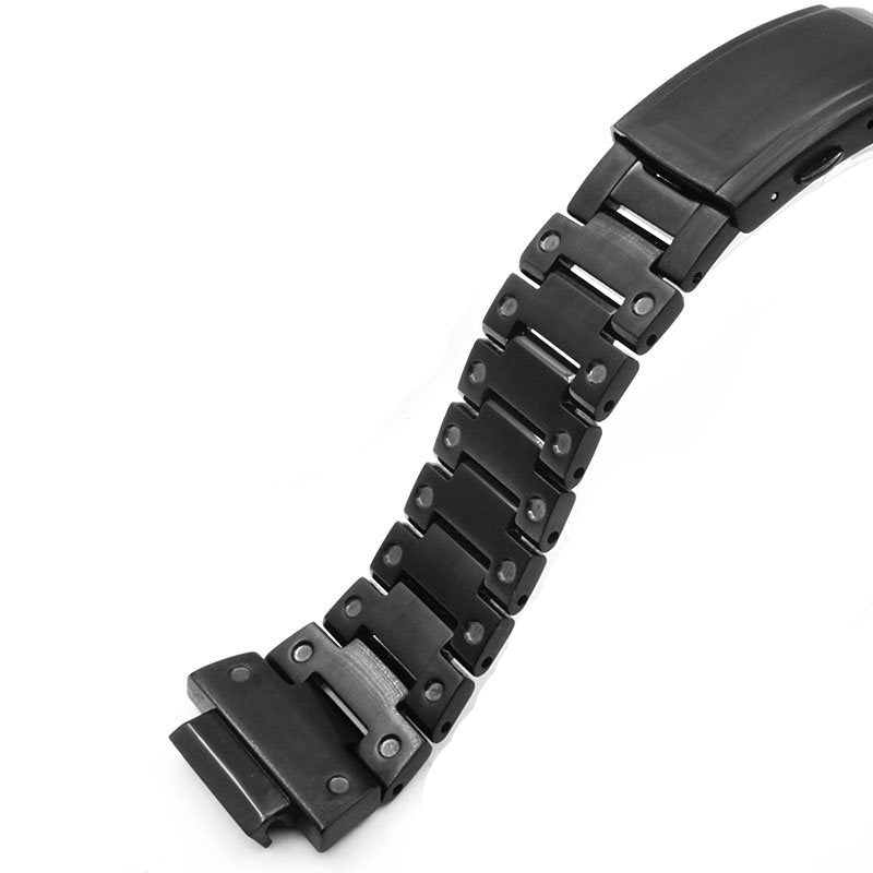 Metal Watch Band Replacement for Casio G-SHOCK GW-5000/5035/DW5600/GW-M5610 - Black
