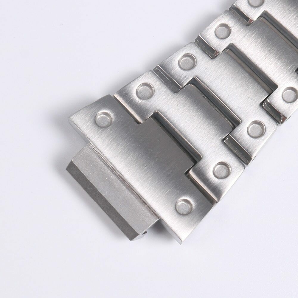Metal Watch Band Replacement for Casio G-SHOCK GW-5000/5035/DW5600/GW-M5610 - Silver