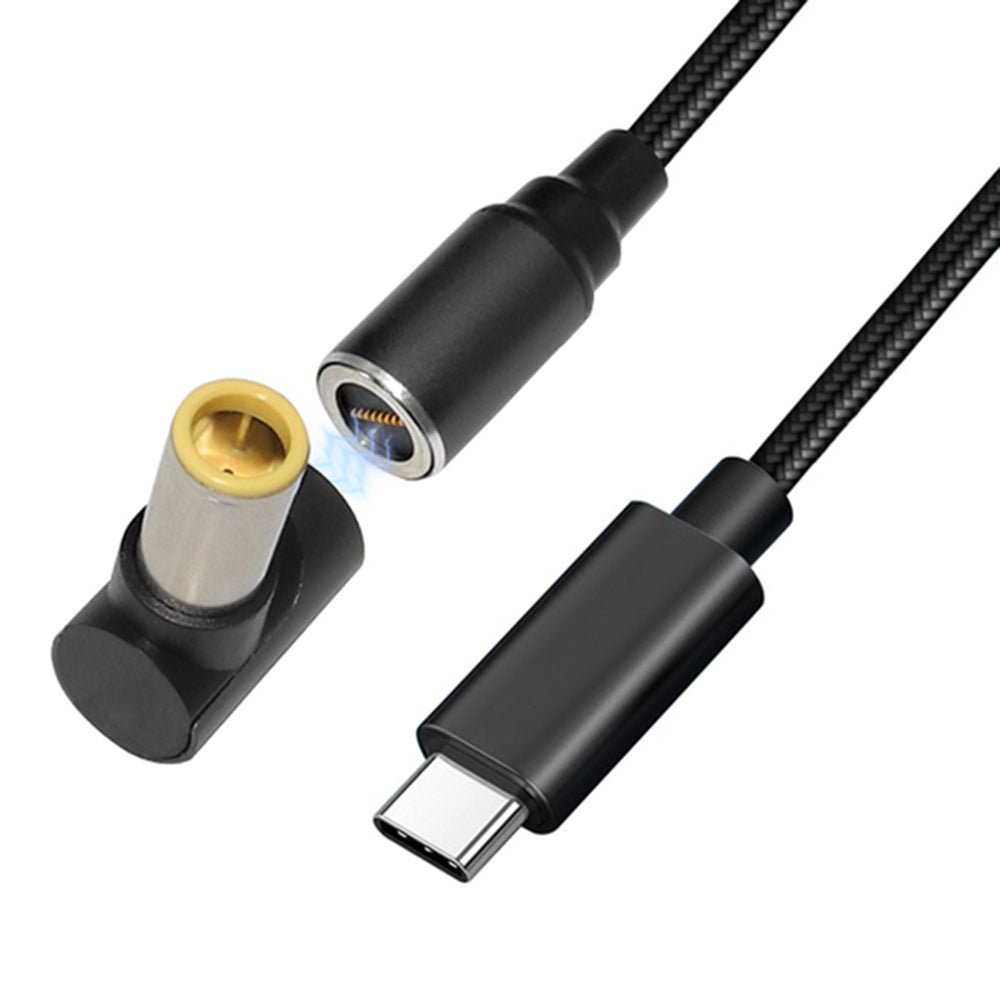 1.8m For Lenovo ThinkPad Fast Charging USB C Cable Converter 100W Magnetic Cable USB C to 7.9x5.5 PD DC Power Adapter
