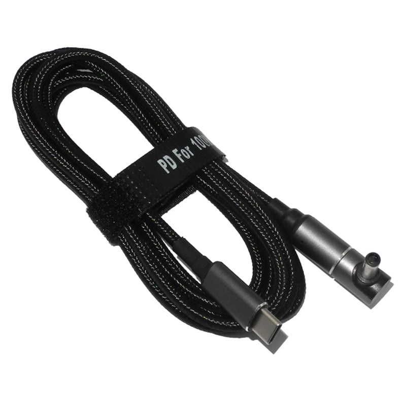 1.8m For Dell Inspiron 11 13 14 15 100W Magnetic Fast Charge Cable Connector USB C to 4.5x3.0mm DC Power Jack Adapter Cable