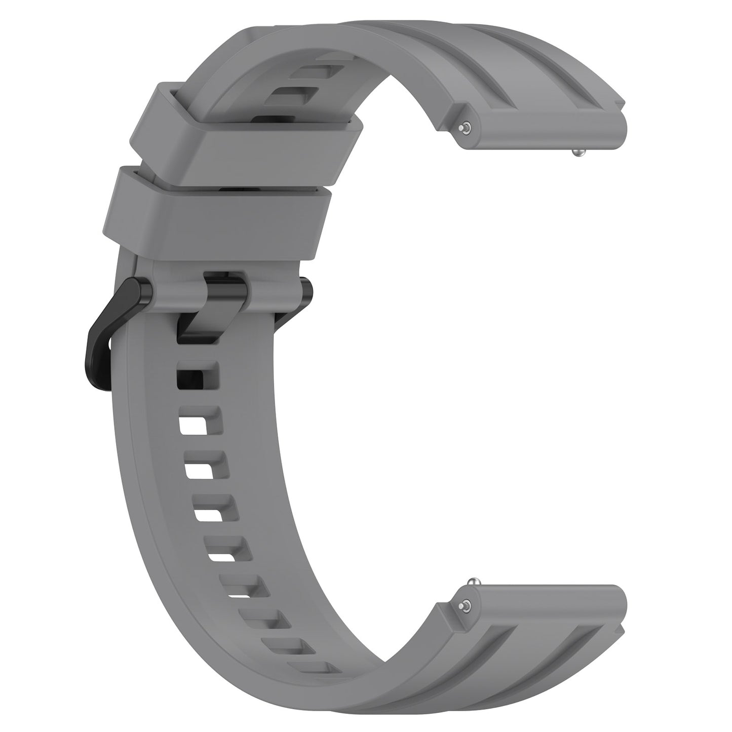 Silicone Watch Bands for Huawei Watch Ultimate , 22mm Replacement Strap Bracelet with Extension Strap - Grey