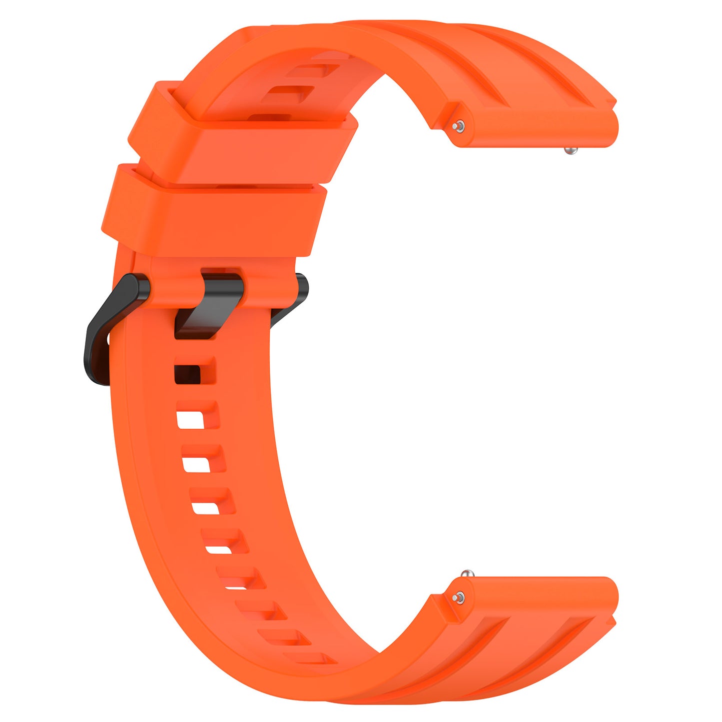 Silicone Watch Bands for Huawei Watch Ultimate , 22mm Replacement Strap Bracelet with Extension Strap - Orange