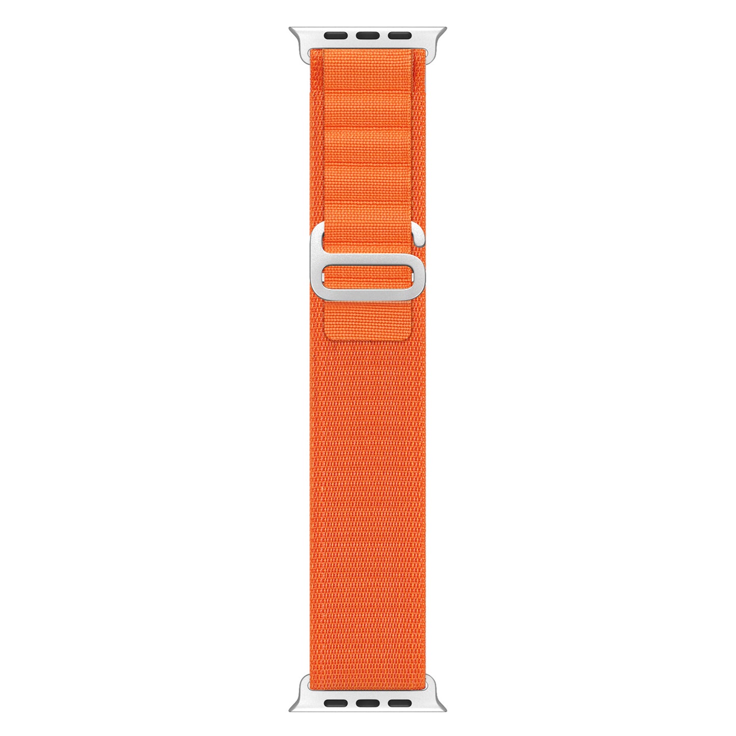 GS Series for Apple Watch Ultra 49mm / Series 8 7 45mm / 6 5 4 SE (2022) SE 44mm / 3 2 1 42mm Polyester Strap Replacement Watch Band - Orange