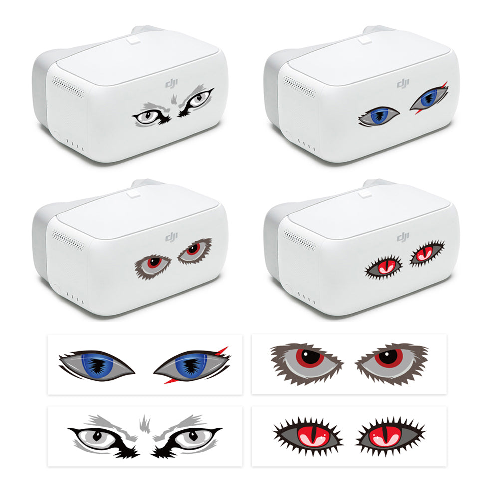 RCSTQ Cartoon Eye Pattern Sticker for VR Headset Goggles