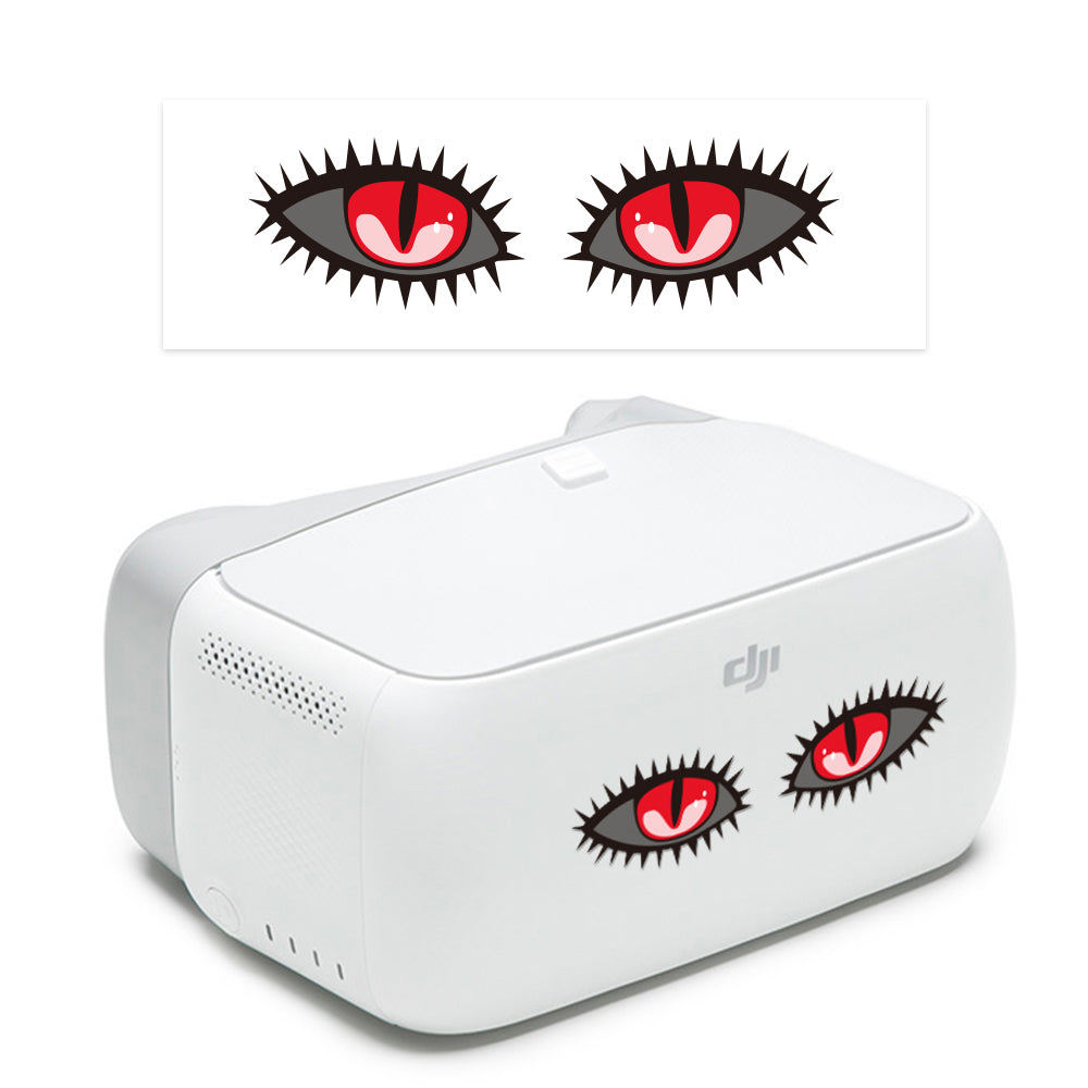 RCSTQ Cartoon Eye Pattern Sticker for VR Headset Goggles
