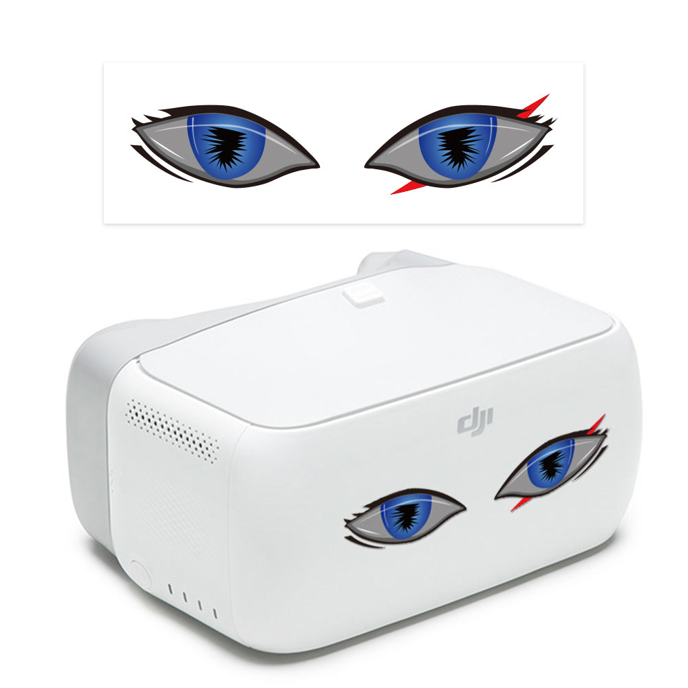 RCSTQ Cartoon Eye Pattern Sticker for VR Headset Goggles