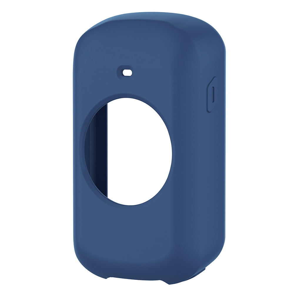Soft Silicone Case for Garmin Edge 830 Bike GPS Computer Protective Cover - Dark Blue