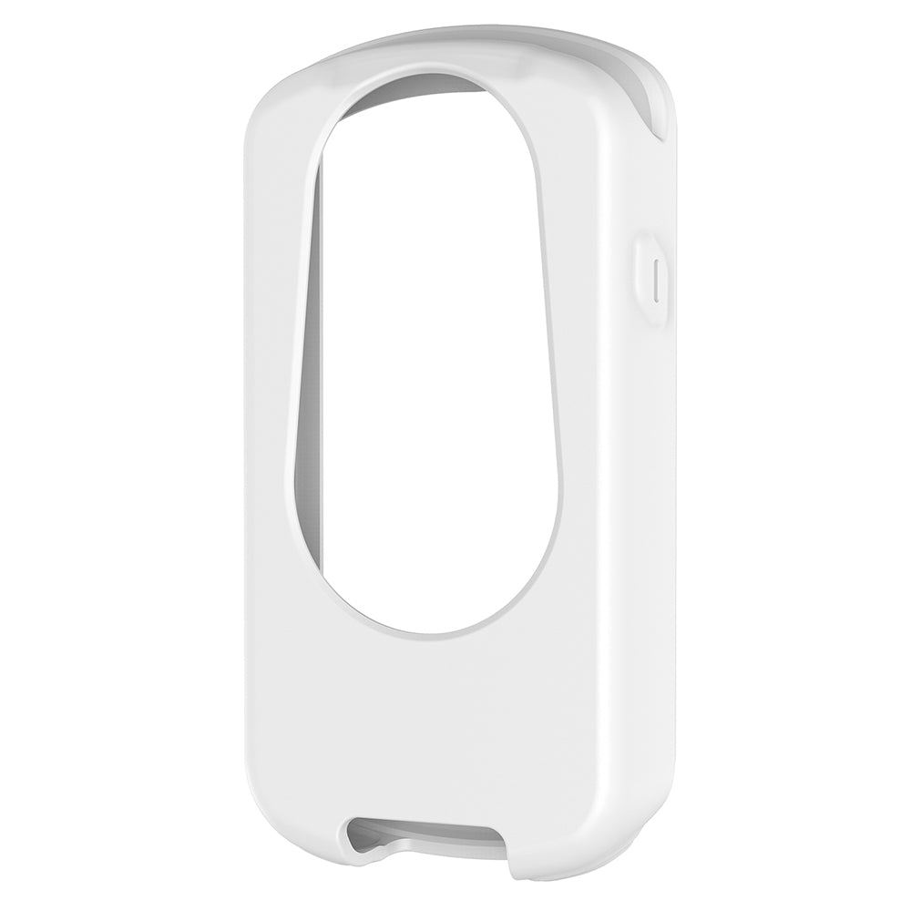 Uniqkart for Garmin Edge 1030 Plus/1030 Soft Silicone Case Bike GPS Computer Protective Cover - White