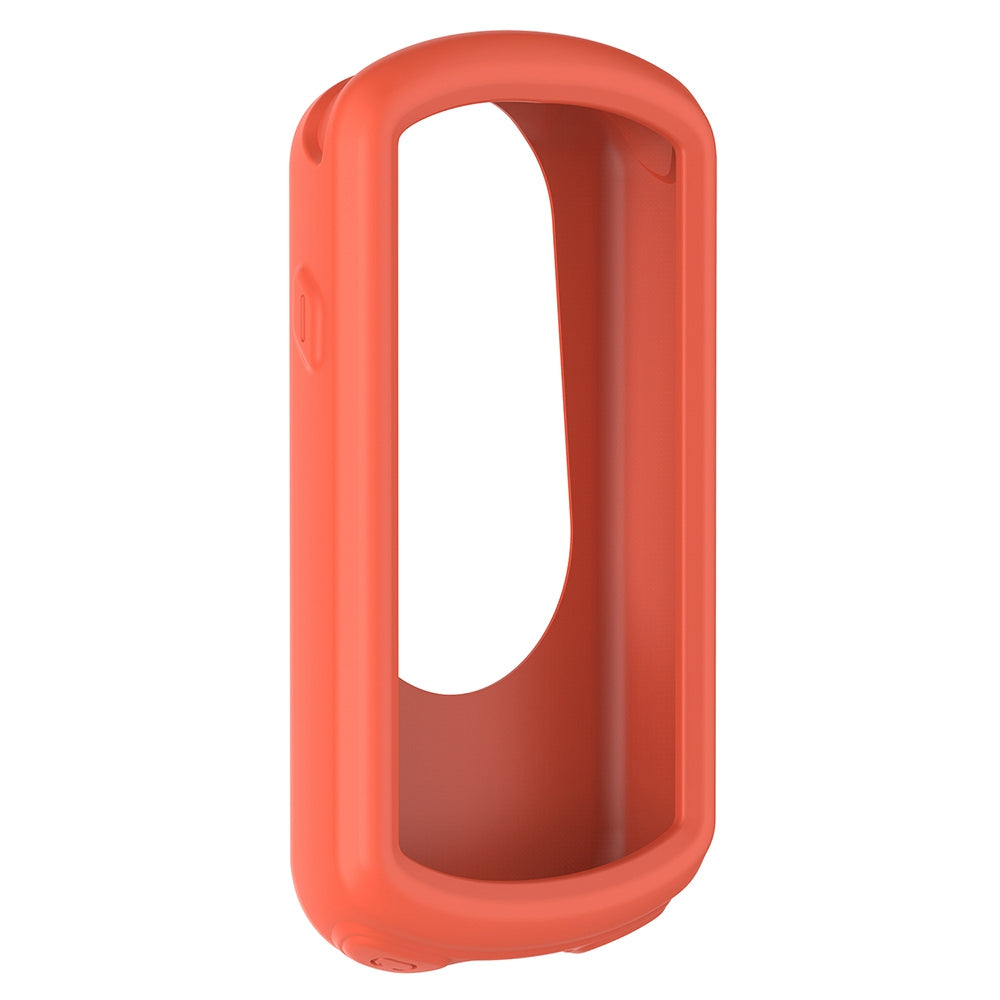 Uniqkart for Garmin Edge 1030 Plus/1030 Soft Silicone Case Bike GPS Computer Protective Cover - Orange