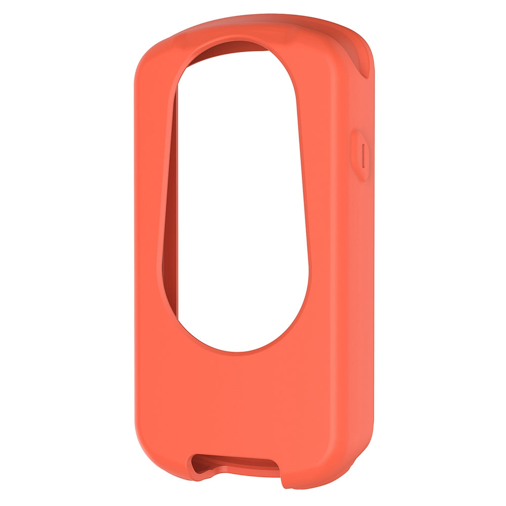 Uniqkart for Garmin Edge 1030 Plus/1030 Soft Silicone Case Bike GPS Computer Protective Cover - Orange