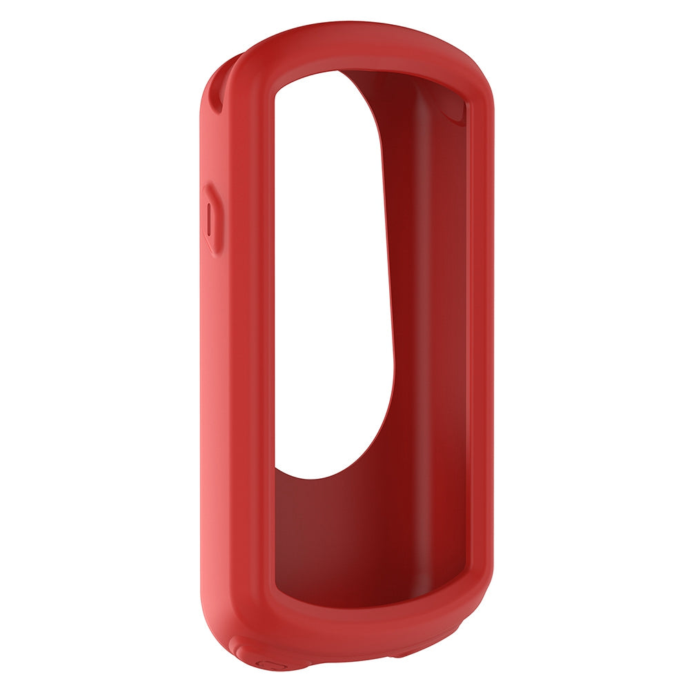 Uniqkart for Garmin Edge 1030 Plus/1030 Soft Silicone Case Bike GPS Computer Protective Cover - Red