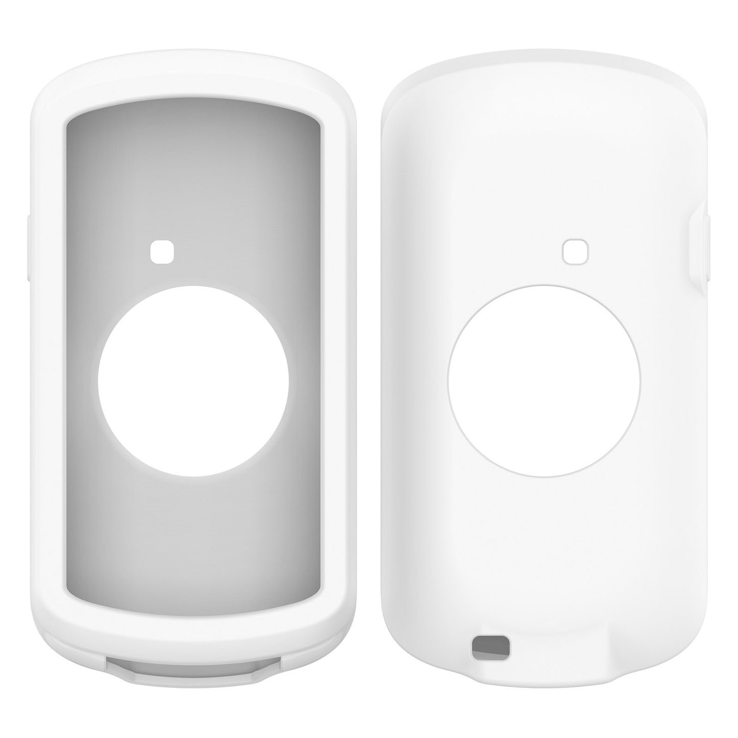 Uniqkart for Garmin Edge 1040 Scratch Resistant Soft Silicone Case Bike GPS Computer Protective Cover - White