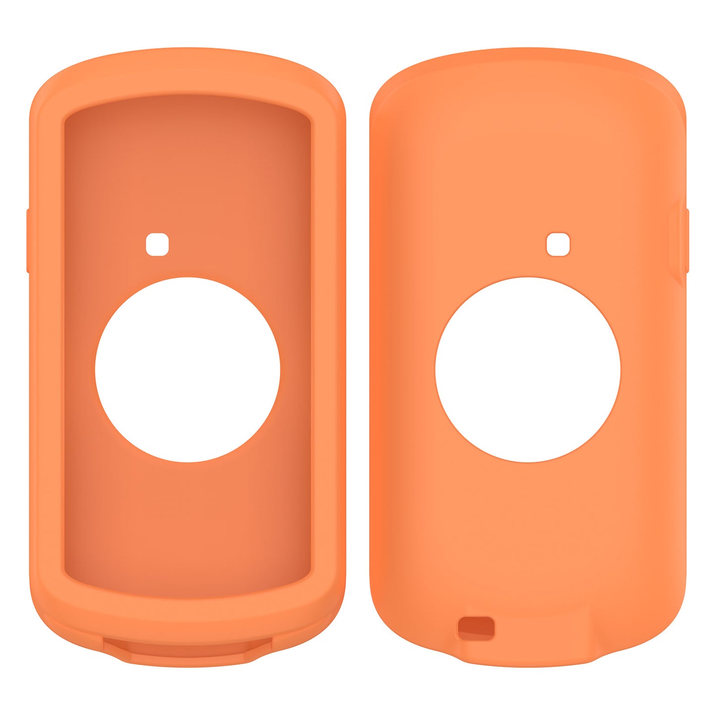 Uniqkart for Garmin Edge 1040 Scratch Resistant Soft Silicone Case Bike GPS Computer Protective Cover - Orange