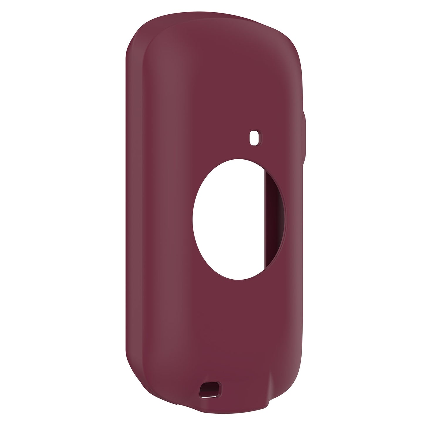 Uniqkart for Garmin Edge 1040 Scratch Resistant Soft Silicone Case Bike GPS Computer Protective Cover - Wine Red