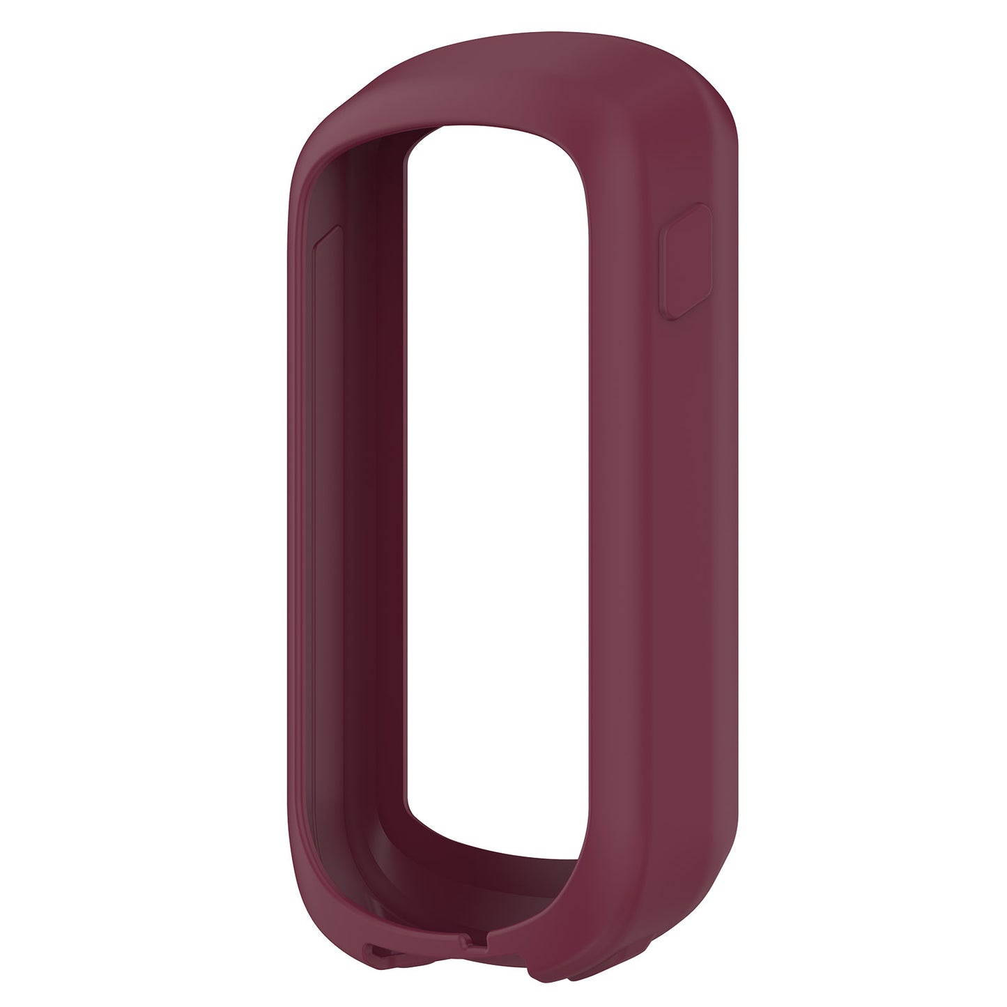 Uniqkart for Garmin Explore 2 Bike GPS Computer Anti-drop Protective Cover Soft Silicone Case - Wine Red