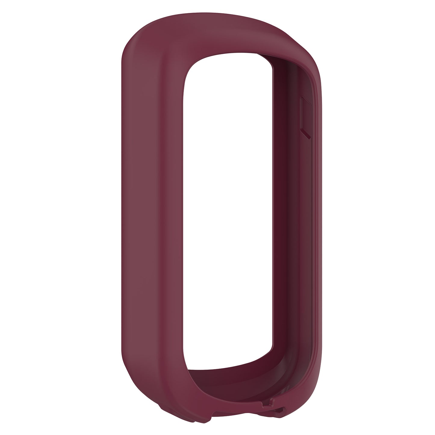 Uniqkart for Garmin Explore 2 Bike GPS Computer Anti-drop Protective Cover Soft Silicone Case - Wine Red