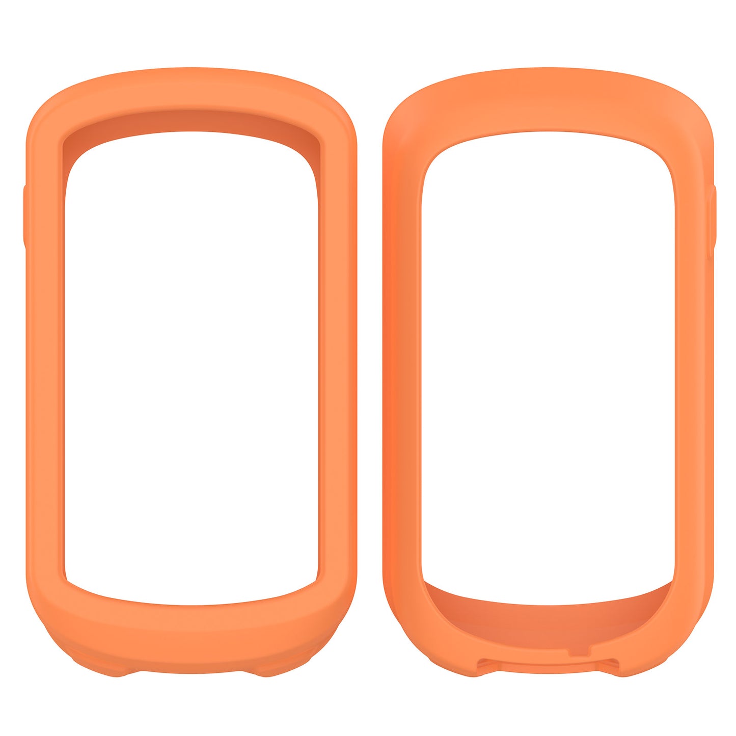 Uniqkart for Garmin Explore 2 Bike GPS Computer Anti-drop Protective Cover Soft Silicone Case - Orange