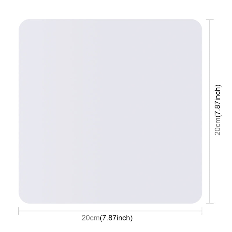 Puluz PU5320 20CM Acrylic Photography Reflection Board Background Board Photography Accessory - White