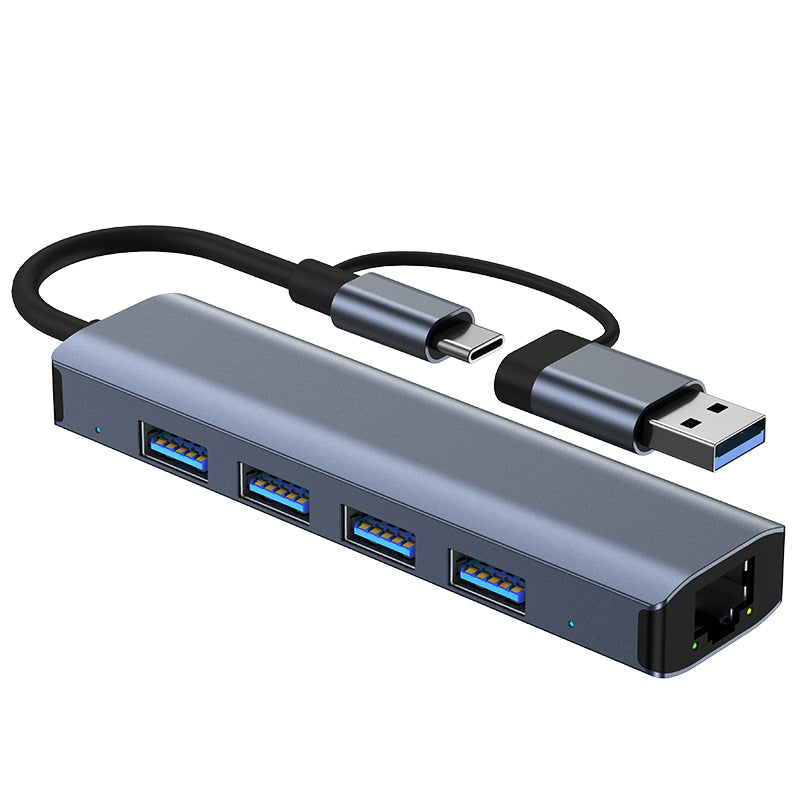 USB3.0 / USB C Hub Docking Station with 4 USB 3.0 Ports USB C Hub Multiport Adapter