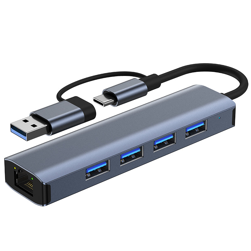USB3.0 / USB C Hub Docking Station with 4 USB 3.0 Ports USB C Hub Multiport Adapter