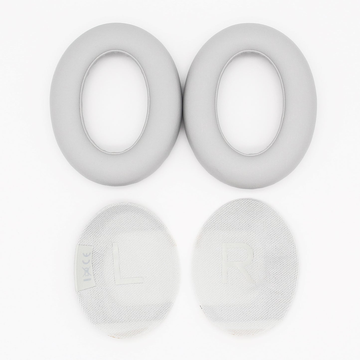 1 Pair Replacement Protein Leather Earpads Ear Cushions Ear Pads for Bose 700/NC700 Bluetooth Headphone - White