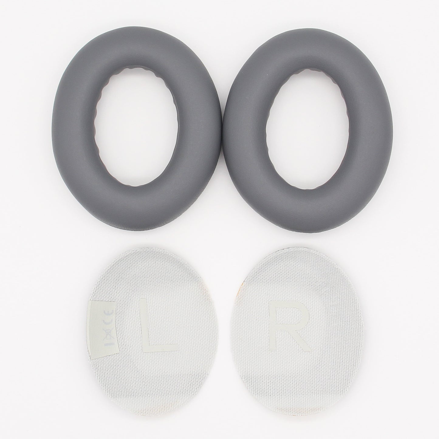 1 Pair Replacement Protein Leather Earpads Ear Cushions Ear Pads for Bose 700/NC700 Bluetooth Headphone - Grey