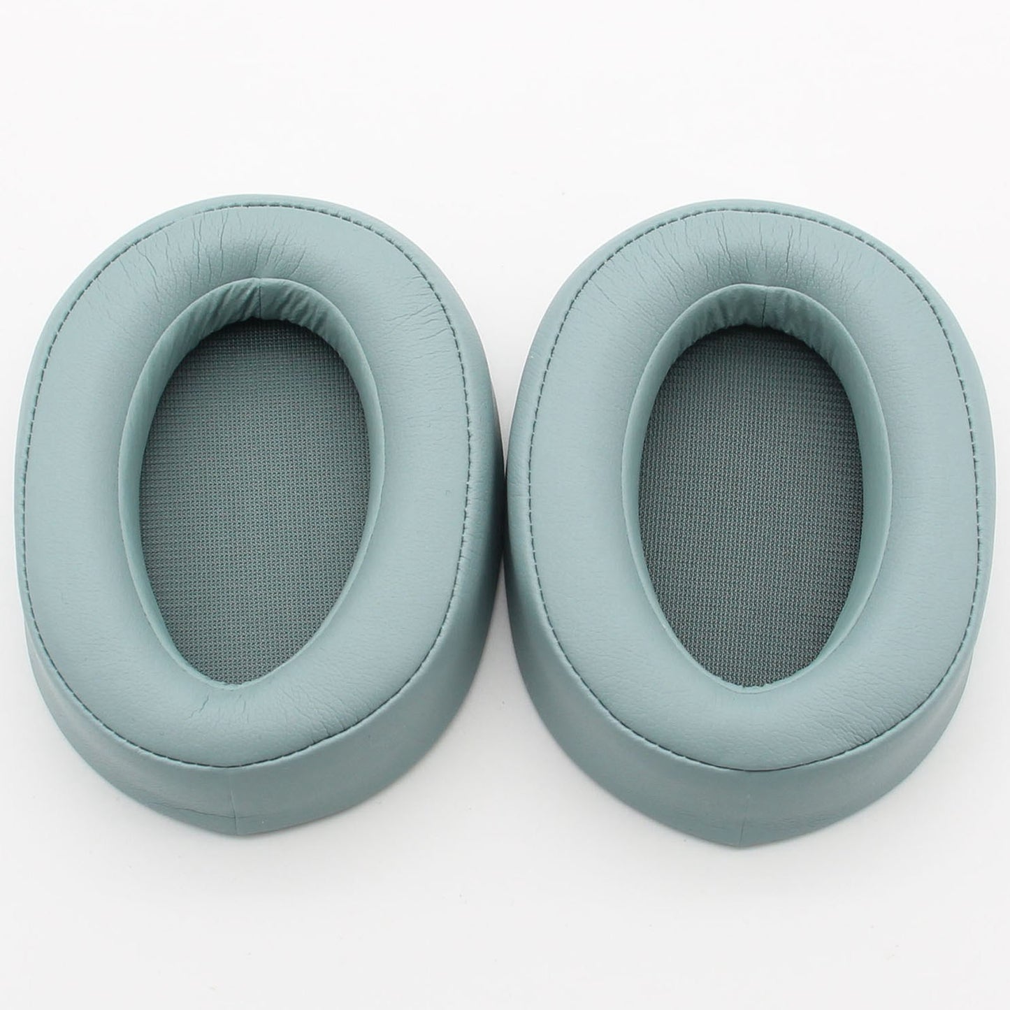 JZF-188 1 Pair Replacement Leather Earpads Ear Cushions for Sony MDR-100ABN WH-H900N Wireless Headphone - Cyan