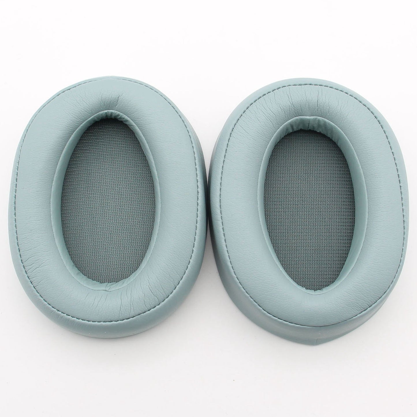 JZF-188 1 Pair Replacement Leather Earpads Ear Cushions for Sony MDR-100ABN WH-H900N Wireless Headphone - Cyan
