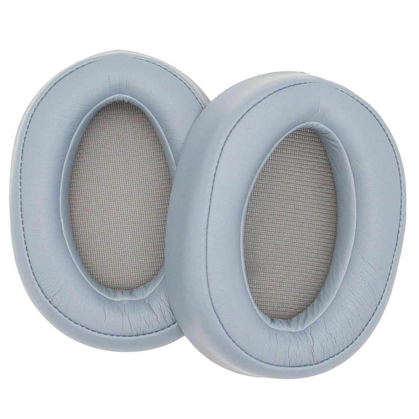 JZF-188 1 Pair Replacement Leather Earpads Ear Cushions for Sony MDR-100ABN WH-H900N Wireless Headphone - Grey