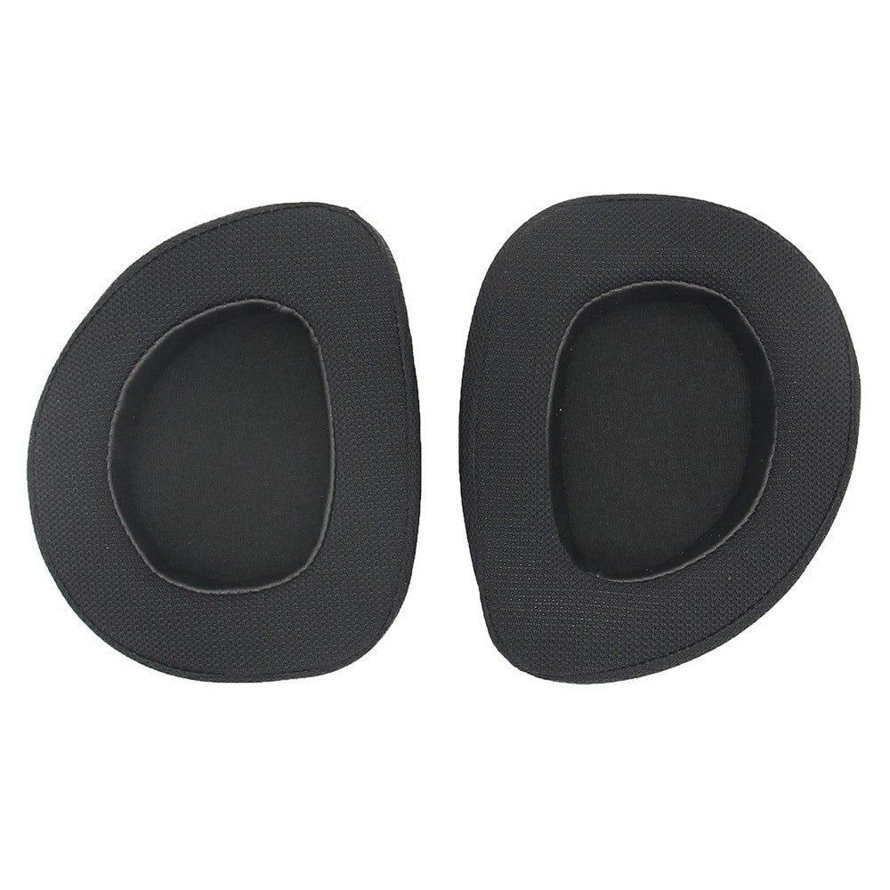 1 Pair JZF-351 Replacement Earpads Headphone Ear Cover for Asus ROG Delta Aura Sync USB-C Gaming Headset - Black