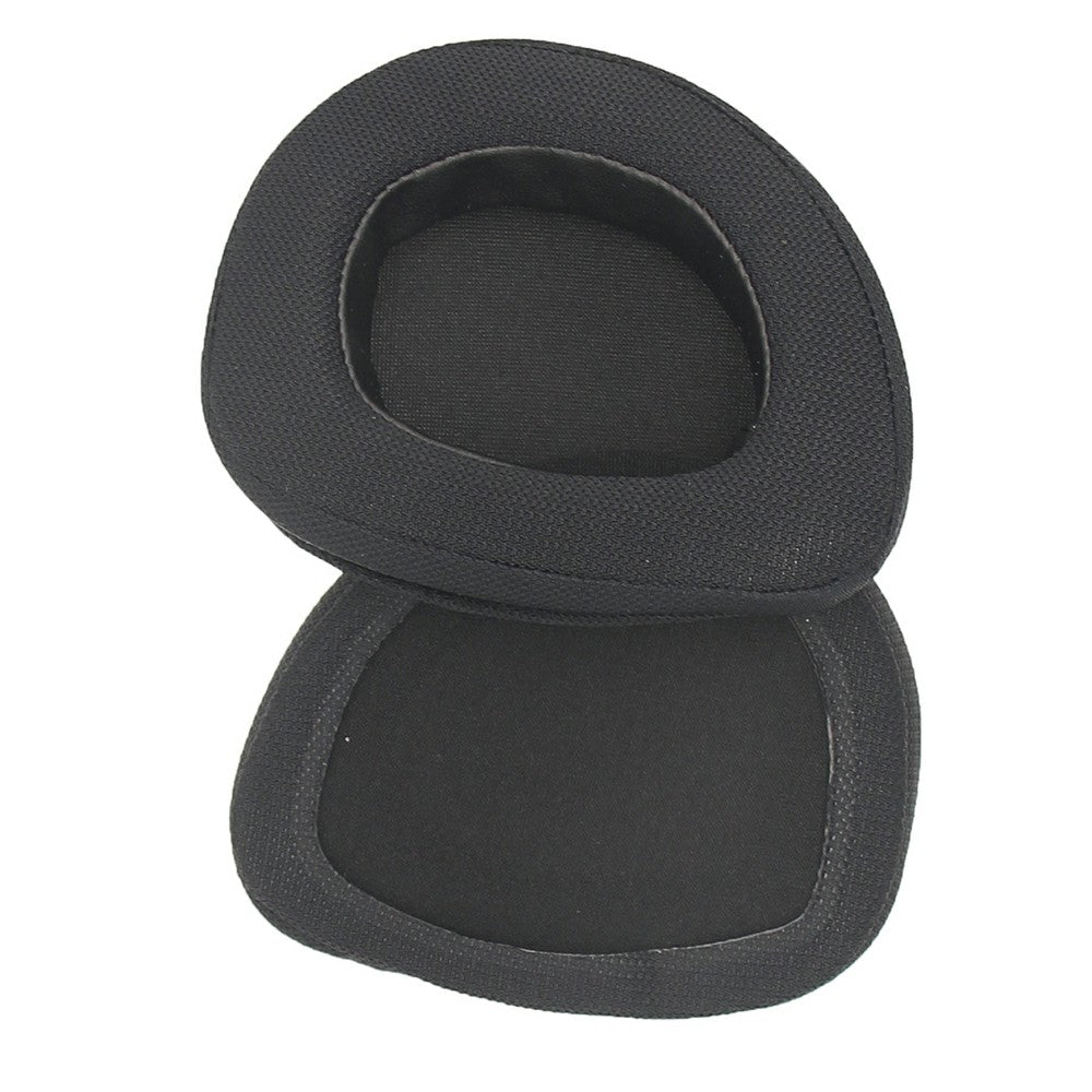 1 Pair JZF-351 Replacement Earpads Headphone Ear Cover for Asus ROG Delta Aura Sync USB-C Gaming Headset - Black