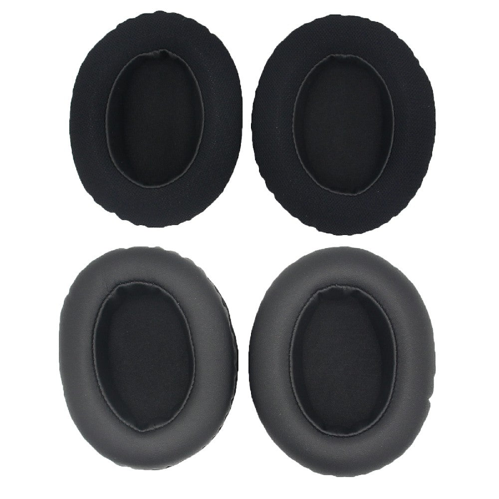 1 Pair JZF-353 Soft Replacement Earpads for Asus ROG STRIX Fusion300 500 700 Headphone Earmuff Accessories - Black