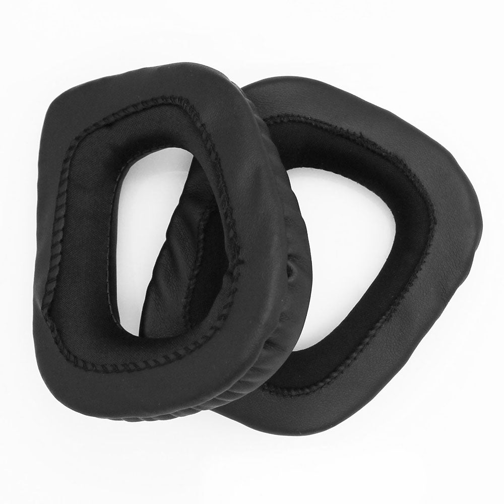 1 Pair DHW-1104 Soft Sponge Replacement Earpads Earmuff Accessories for Logitech G35/G930/G430/F450 Headphone - Black