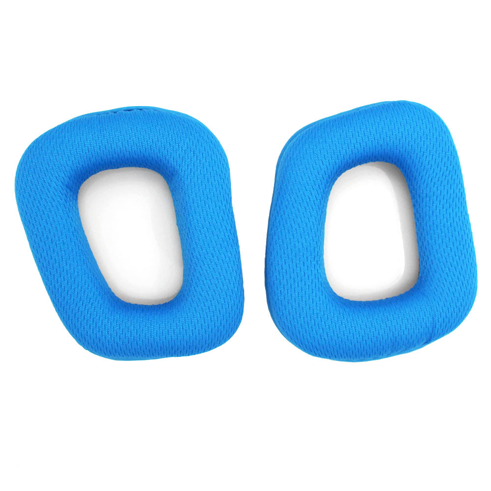 1 Pair DHW-1104 Soft Sponge Replacement Earpads Earmuff Accessories for Logitech G35/G930/G430/F450 Headphone - Blue