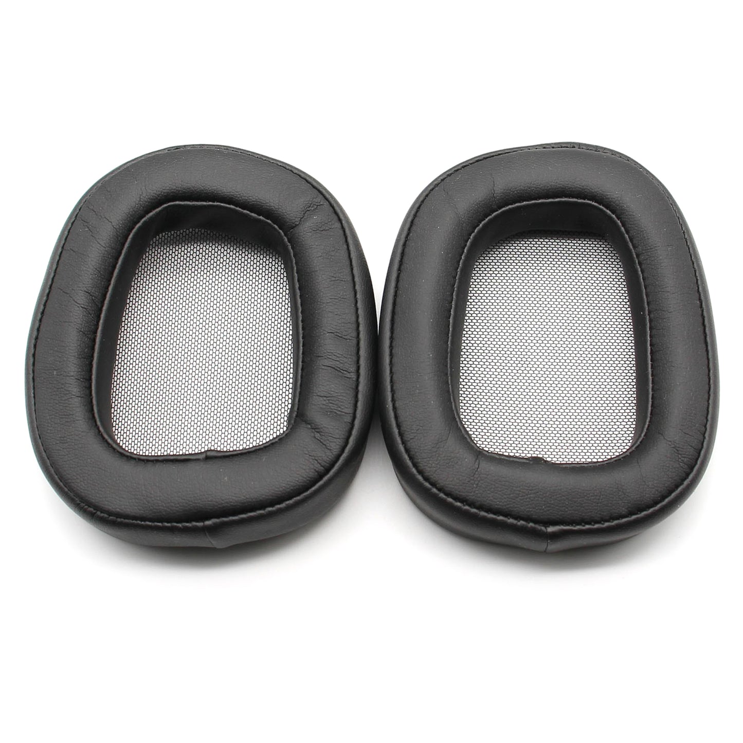 JZF-240 1 Pair Soft Sponge Breathable Mesh Replacement Earpads Earmuff Accessories for Logitech G433 Headphone - Black